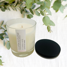 Load image into Gallery viewer, Natural Scented Soy Wax Candle with Bamboo Lid
