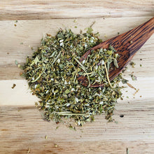 Load image into Gallery viewer, Italian seasoning herbs on wooden spoon - Refill Mill
