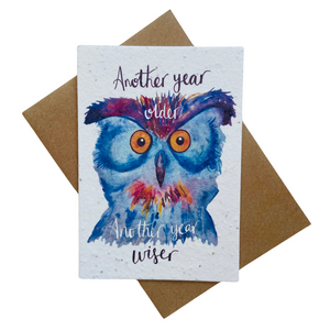 Plantable Card - Another Year Wiser