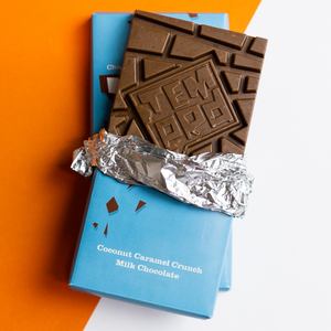 Artisan Chunky Chocolate Bar - Milk Chocolate Coconut Caramel Crunch