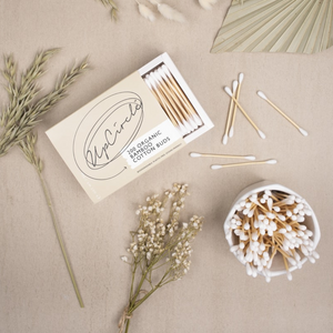 Bamboo + Organic Cotton Buds